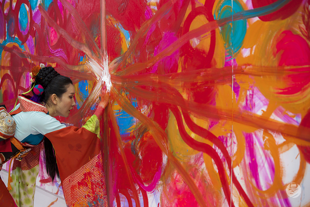 L’artiste Saori Kanda, Tokyo, Japon, photographie de Romain Guélat