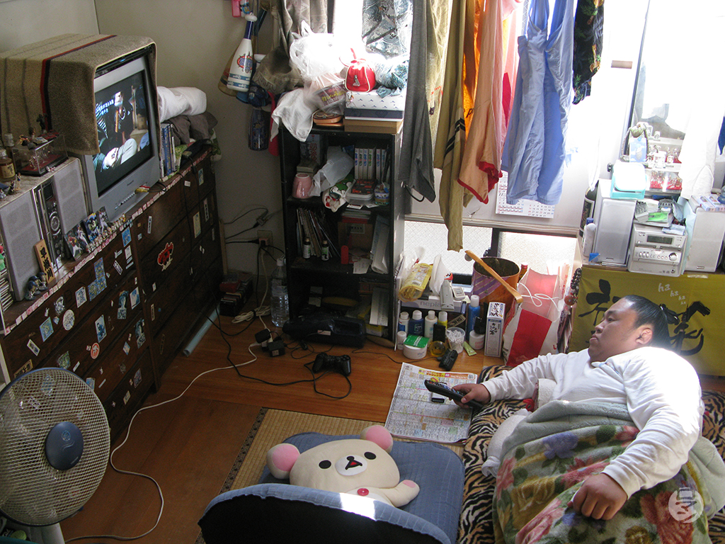 Lutteur de sumo à Tokyo, Japon, photographie de Romain Guélat
