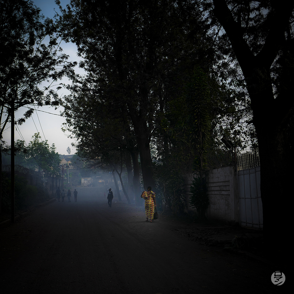 Rue de Goma, Congo, photographie de Romain Guélat