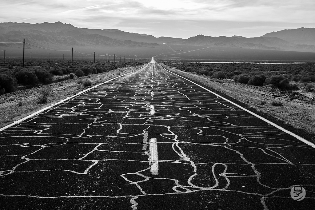 Route de Californie, USA, photographie de Romain Guélat