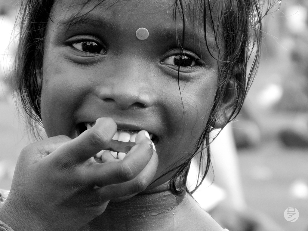 Portrait, Inde, photographie de Romain Guélat