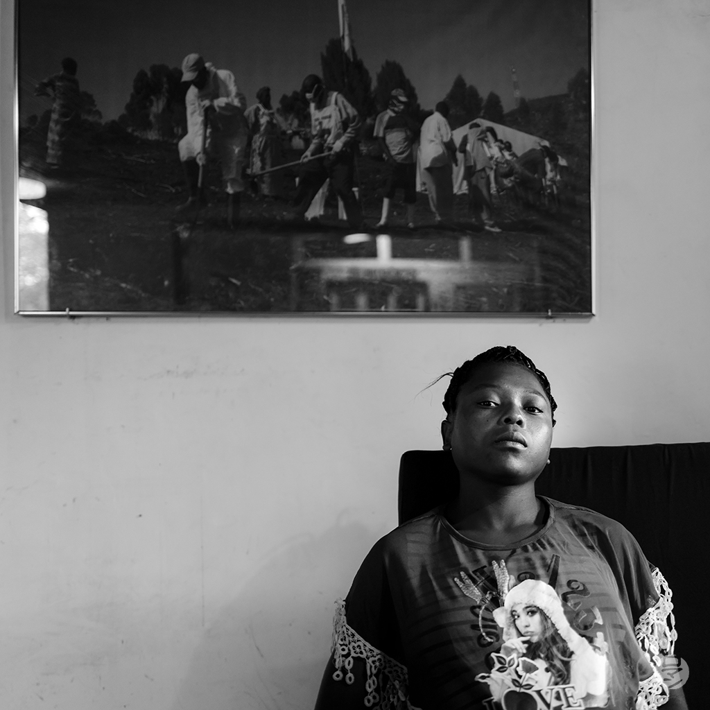 Portrait, Congo, photographie de Romain Guélat