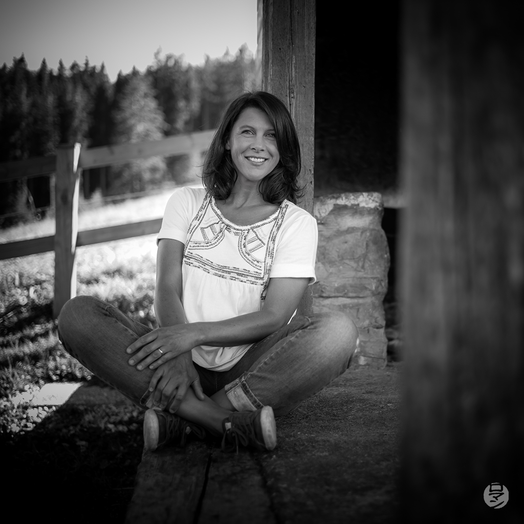 Portrait de Virginie Brawand, photographie de Romain Guélat