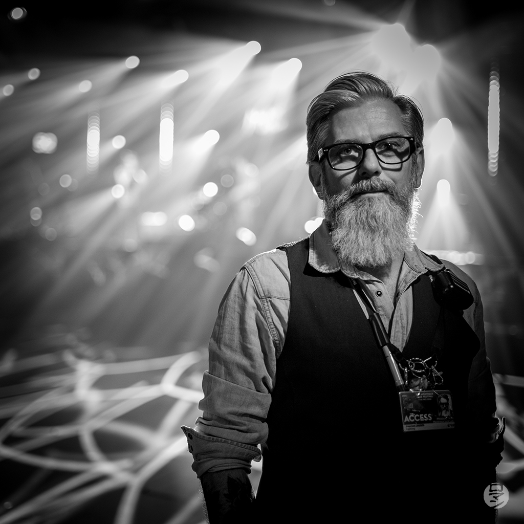 Portrait de Laurent Jaussi, photographie de Romain Guélat